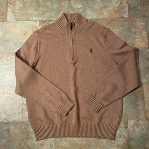 polo ralph lauren quarter zip sweater.